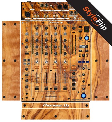 Pioneer DJM-750 MK2 | Wood 6 | Protective Decal | StyleFlip Skins