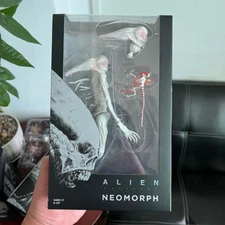 NECA Alien Covenant Neomorph 7" White Alien Action Figure 1:12 Scale Toys