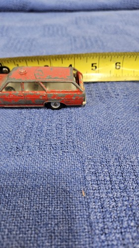 RARE Gamda Koor Sabra No. 8102 Chevrolet Chevelle Wagon 1966 Fire Chief FREE SHI - Picture 10 of 10