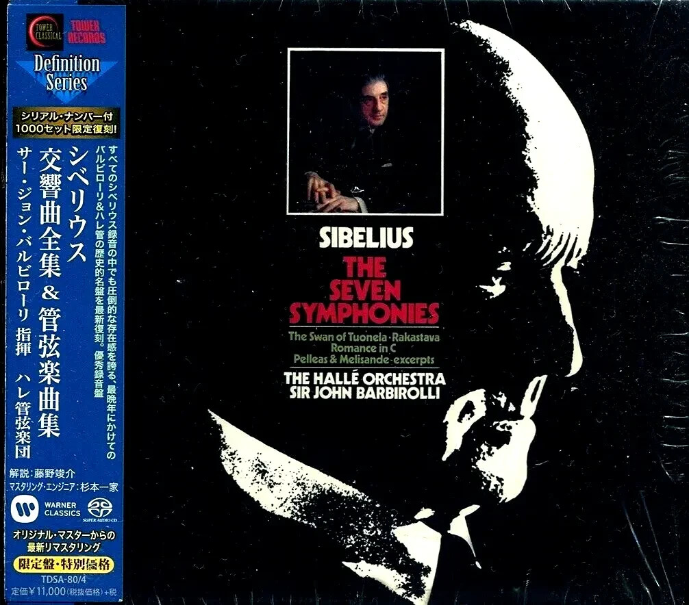 Barbirolli Sibelius The Seven Symphonies 5 SACD Hybrid TOWER