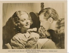 GARY COOPER ANNA STEN Original Vintage WEDDING NIGHT Samuel Goldwyn Studio Photo