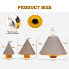 1-3/8" 1 1/2" 2" 3-1/4" Diamond Chamfer Bit Porcelain Marble Beveling Milling