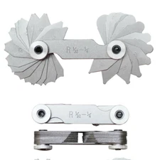 NEW 30 PC Radius Gage Gauge Set 1/32 Inch To 1/4 Inch By 64ths