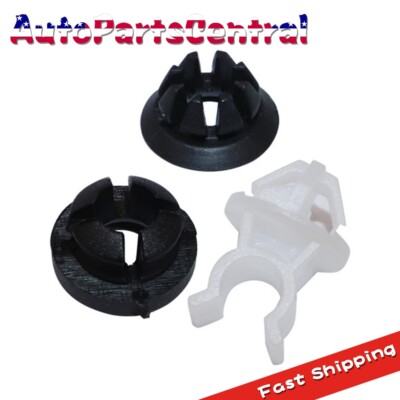 3-Piece Hood Support Prop Rod Clip Set For Honda Accord Odyssey Prelude – New