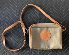 Perry Ellis America Brown Green Handbag New