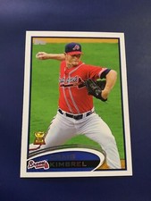2012 Topps # 87 CRAIG KIMBREL ROOKIE RC Atlanta Braves Gold Cup $$ Hot ! 