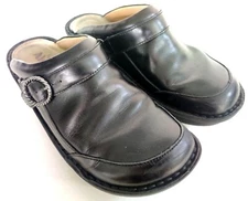 Alegria Seville Classic Womens Size 39 9-9.5 Black Casual Mule Comfort Sandals
