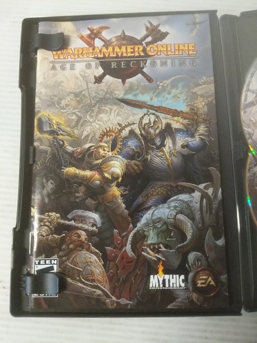 Warhammer Online: Age of Reckoning (PC, 2008) complete w/ manual TESTED ~ #188 - Picture 4 of 5