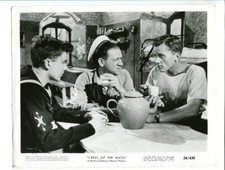 CREST OF THE WAVE-1954-8X10 PROMO STILL-GENE KELLY-JOHN JUSTIN-WAR-DRAMA