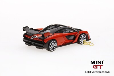 1/64 TSM Mini GT 18 McLaren Senna Mira Orange mijo Edition Blister