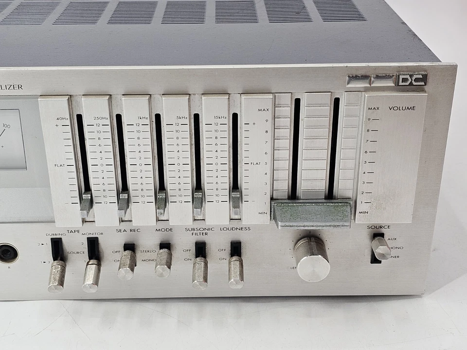 JVC JA-S44 - Amplificador integrado estéreo vintage con ecualizador gráfico S.E.A Foto 2 de 4