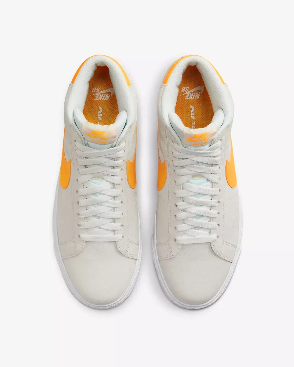 Nike SB Zoom Blazer Mid Shoes \'White/Laser Orange\' Mens Size 7.5 s-l400.jpg main image 2