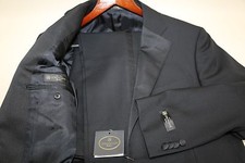  249 Corneliani Trim Fit Wool Tuxedo Size 40 Short RETAIL 1,695