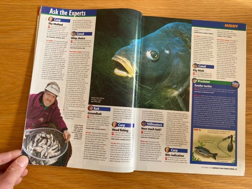 Improve your Coarse Fishing magazine - September 1999 (John Wilson Matt Hayes) - Picture 7 of 12
