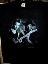 BUDDY GUY and JOHNNY LANG Concert Tour T Shirt 1998 Dates Pre Worn Size Large
