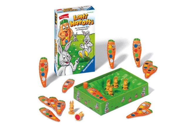 Ravensburger Mitbringspiel Lotti Karotti | Kinderspiel | Spiel FüR Unterwegs-image