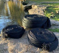 Pond Netting Fishpond Protector Cover Black Net Packs with Fixing Pegs