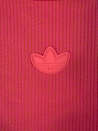 💥 adidas Originals ribbed cropped top - Orange - UK 10 - Free Shipping ✅ - Picture 3 of 16