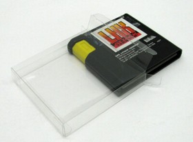 10x SEGA GENESIS OVERSIZED CARTRIDGE - CLEAR PROTECTIVE BOX SLEEVE CASE 