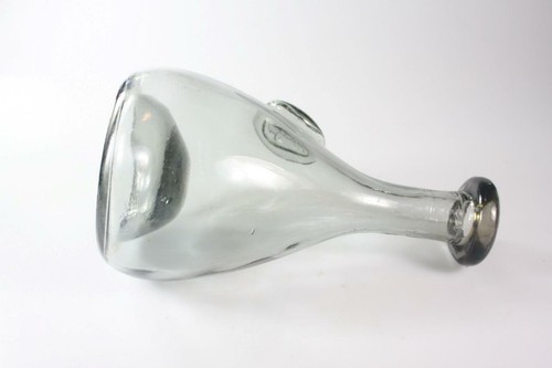 VINTAGE HOLMEGAARD DENMARK SMOKE GLASS VIKING CARAFE DECANTER MID CENTURY DANISH - Picture 8 of 8