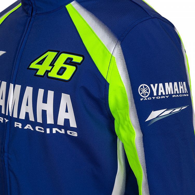 VR46 Official Valentino Rossi Yamaha Soft Shell Jacket - YDMJK