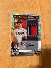 2023 Panini Stars & Stripes - Dylan Cupp - World Cup USA Patch Auto 02/23