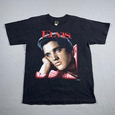 ミュージシャン Elvis Presley 90s FUN TEES made in USA 90s Elvis Presley Postage Stamp T Shirt - Men's XL – Flying Apple