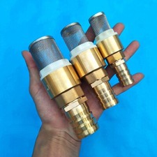 1x Hose Brass Pagoda Check Valve Mesh Strainer Filter Bottom Valve High Quality