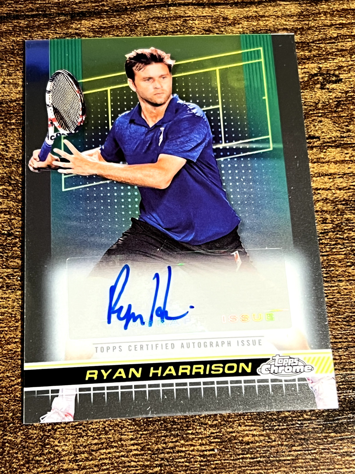 RYAN HARRISON 2024 Topps Chrome Tennis Auto #TCA-RHN