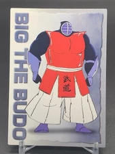 Big The Budo 18 Kinnikuman Chojin Collection Card Amada 1999 Japanese