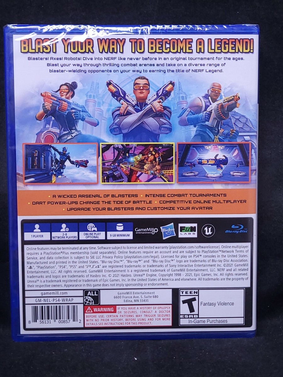 Nerf Legends (Playstation 4/PS4) BRAND NEW 856131008572| eBay