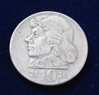 10 Zloty Polska Rzeczpospolita Ludowa 1959 Coin