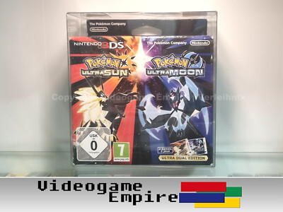 1x Schutzhülle 0,5mm für Ultra Dual Edition Pokémon Ultra Sun & Ultra Moon