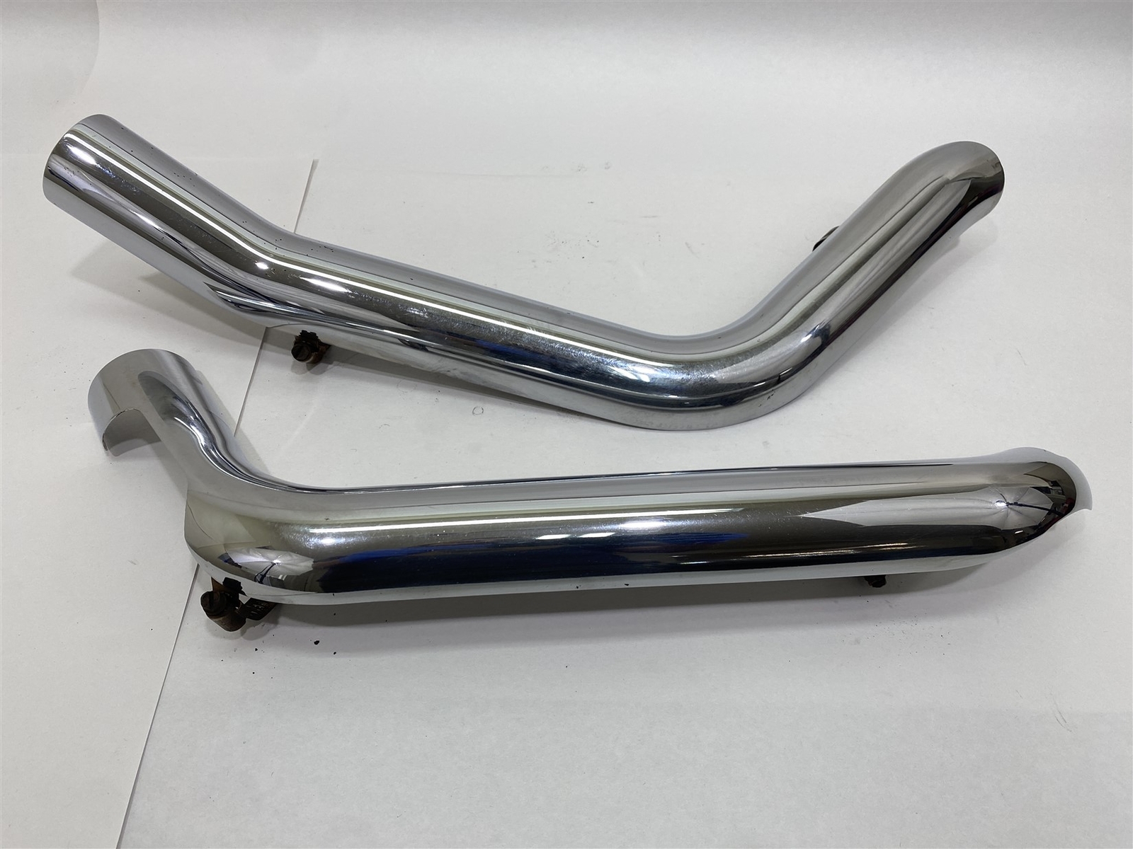 05 Harley-Davidson Heritage Softail Exhaust Mufflers Screamin Eagle Slip-Ons - Picture 13 of 24