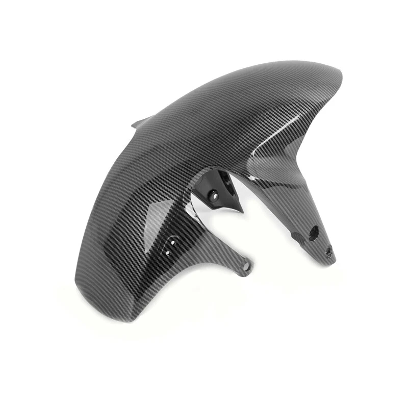 Carbon Fiber Front Tire Mudguard Fender Fairing For GSXS-750 750Z 2017-2021 - Image 2 of 4