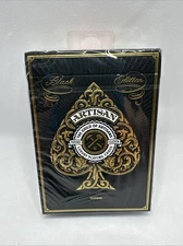 Black Edition Artisan Playing Cards by Theory11 Collectible Card Deck Brand New
