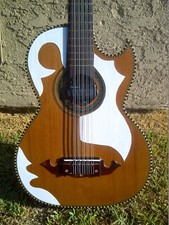 Micas Para Bajo Sexto Paracho Guitars Blancas RD2-QNTSXT 1  Pickguards Only 