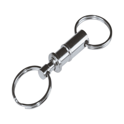 Hillman 1 in. D Metal Assorted Valet Key Ring - Super Arbor