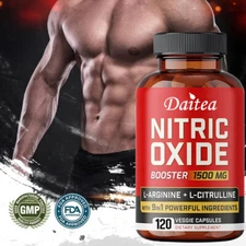 Nitric Oxide 1500MG - Natural Muscle Recovery - Nitric Oxide Production