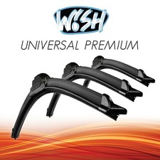 Wish® UP22.21.16.A 550mm / 530mm / 400mm Front + Heck Scheibenwischer 