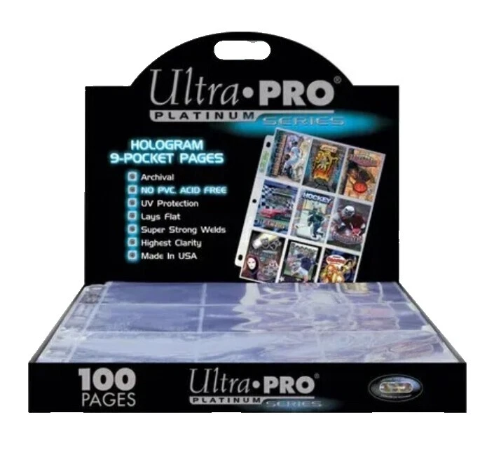 Sports Trading Card Pocket Pages