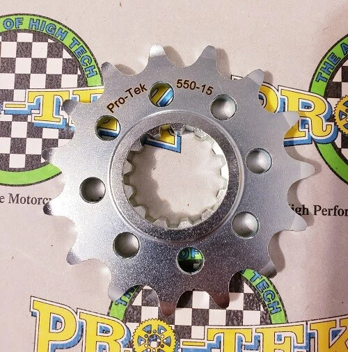 Piñón delantero Pro-tek Yamaha 520 paso 14T 15T 16T 17T 2014 2015 2016 2017 FJ09 Foto 3 de 4