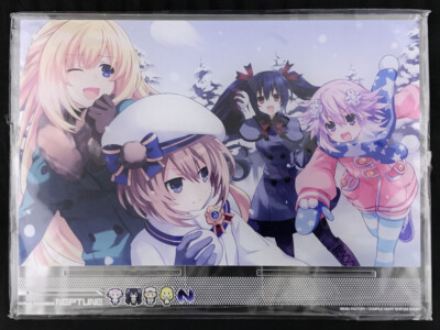 Hyperdimension Neptunia Big Acrylic Multi Stand Winter Compile Heart Fair 2016