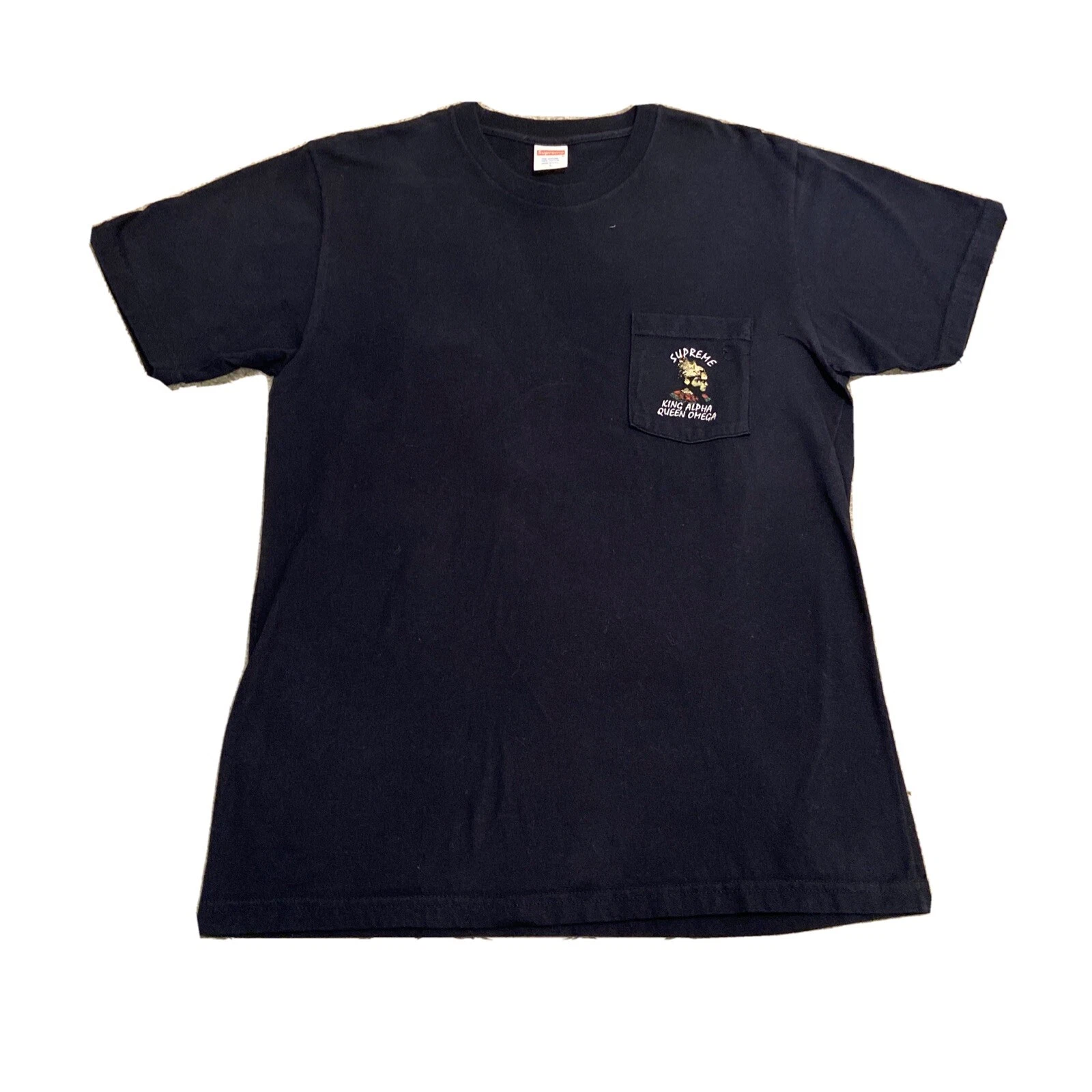 T shirt noir SUPREME authentique