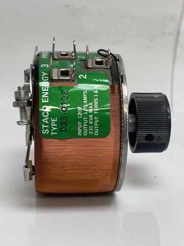 STACO Energy Products Co. Type 033-0128 Variable Transformer 120V 60Hz 1.75A - Picture 8 of 8