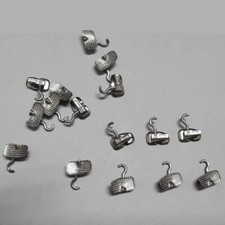 10-20X Dental orthodontic 1st molar buccal tubes with crimpable hooks 4pcs/pack