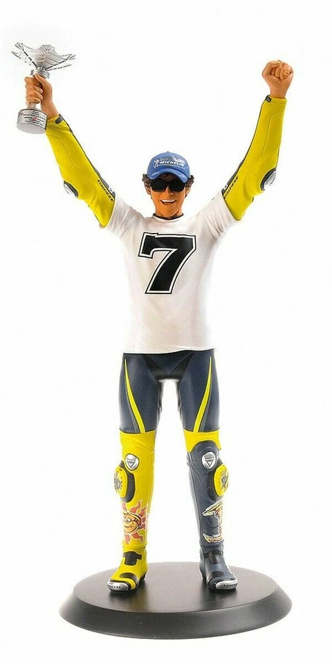MODELLINO ACTION FIGURE SCALA 1:6 MINICHAMPS VALENTINO ROSSI SEPANG 2005 MOTO GP - Immagine 2 di 4