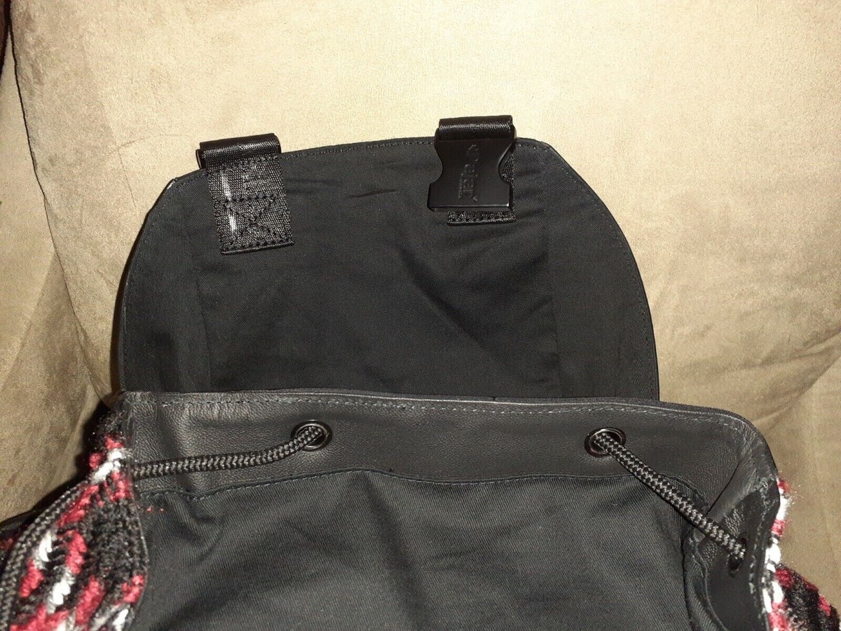 PAJAR-Logan Leather/Knit Luxury Special Force Sport Backpack 