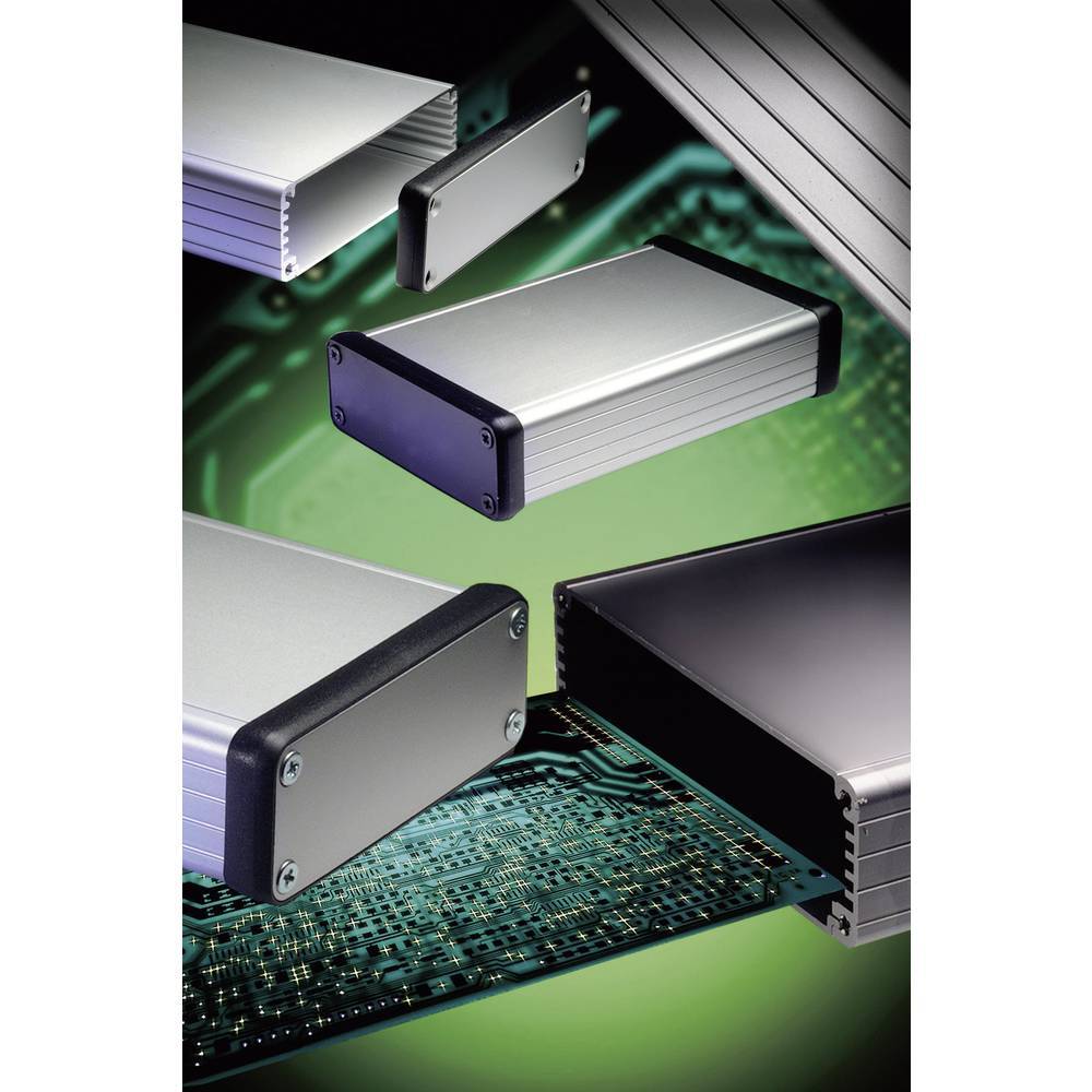 Hammond Electronics 1455D602 Contenitore a profilo Alluminio Alluminio 1 pz.
