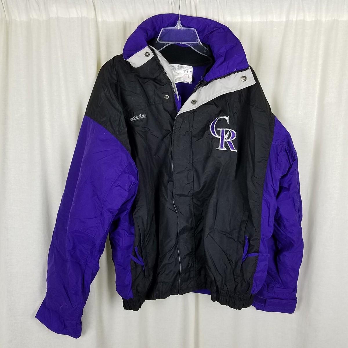 Vintage Colorado Rockies Columbia 3-in-1 Winter Parka Jacket Men L